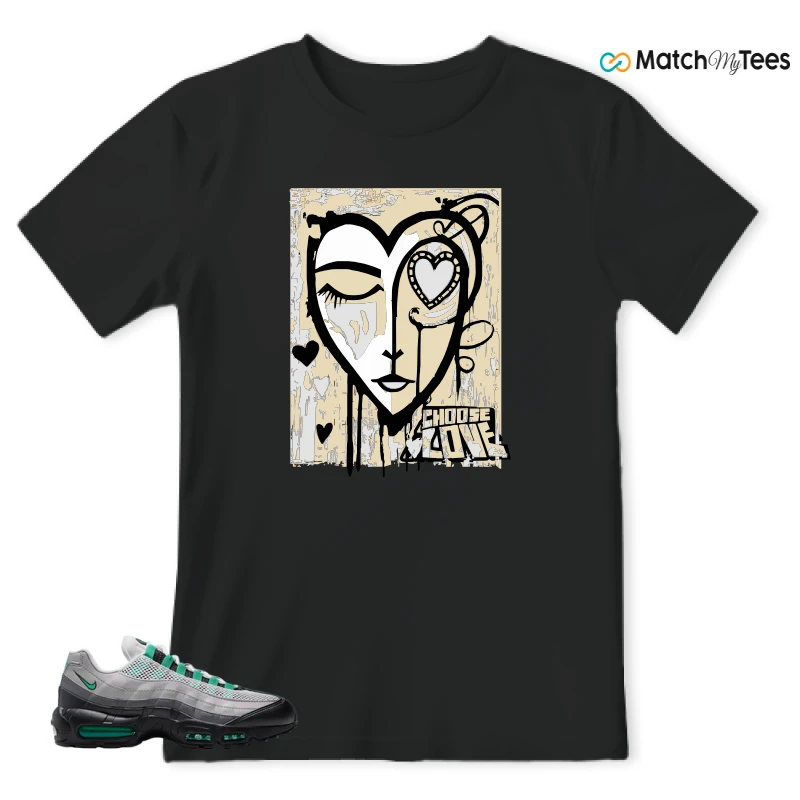 NIKE AIR MAX 95 NEXT NATURE STADIUM GREEN SNEAKER Matching Tees t-shirt