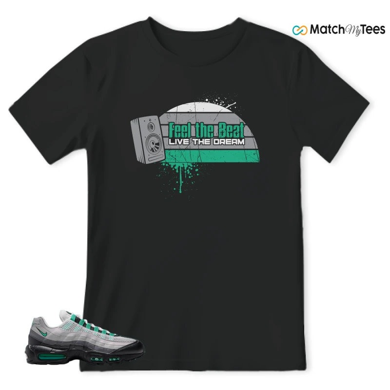 NIKE AIR MAX 95 NEXT NATURE STADIUM GREEN SNEAKER Matching Tees t-shirt