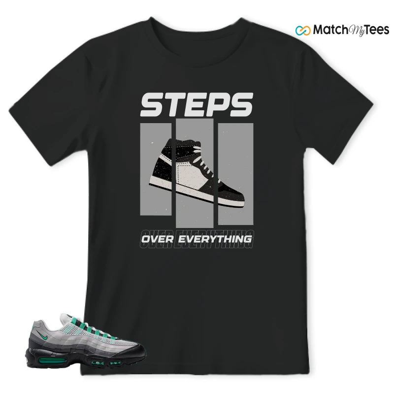 NIKE AIR MAX 95 NEXT NATURE STADIUM GREEN SNEAKER Matching Tees t-shirt