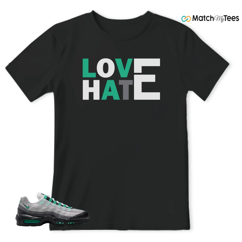 NIKE AIR MAX 95 NEXT NATURE STADIUM GREEN SNEAKER Matching Tees t-shirt