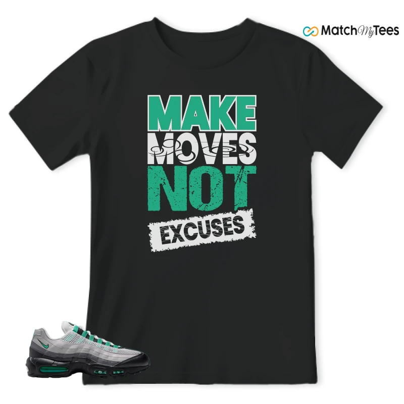 NIKE AIR MAX 95 NEXT NATURE STADIUM GREEN SNEAKER Matching Tees t-shirt