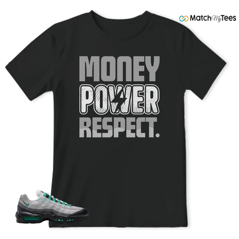 NIKE AIR MAX 95 NEXT NATURE STADIUM GREEN SNEAKER Matching Tees t-shirt
