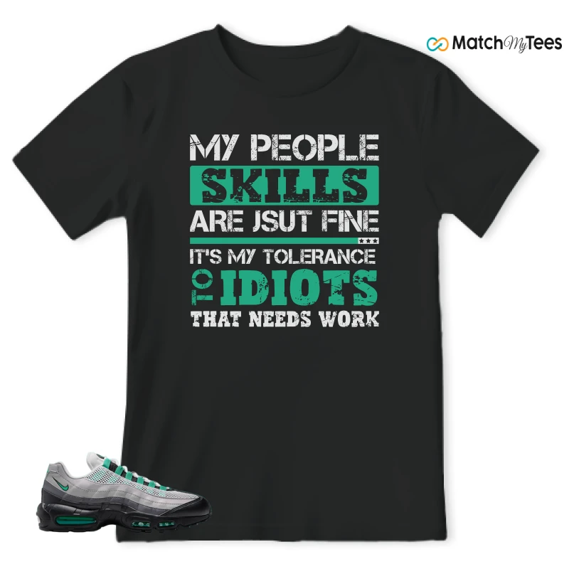NIKE AIR MAX 95 NEXT NATURE STADIUM GREEN SNEAKER Matching Tees t-shirt