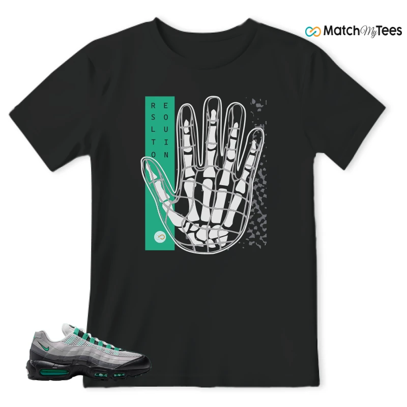 NIKE AIR MAX 95 NEXT NATURE STADIUM GREEN SNEAKER Matching Tees t-shirt