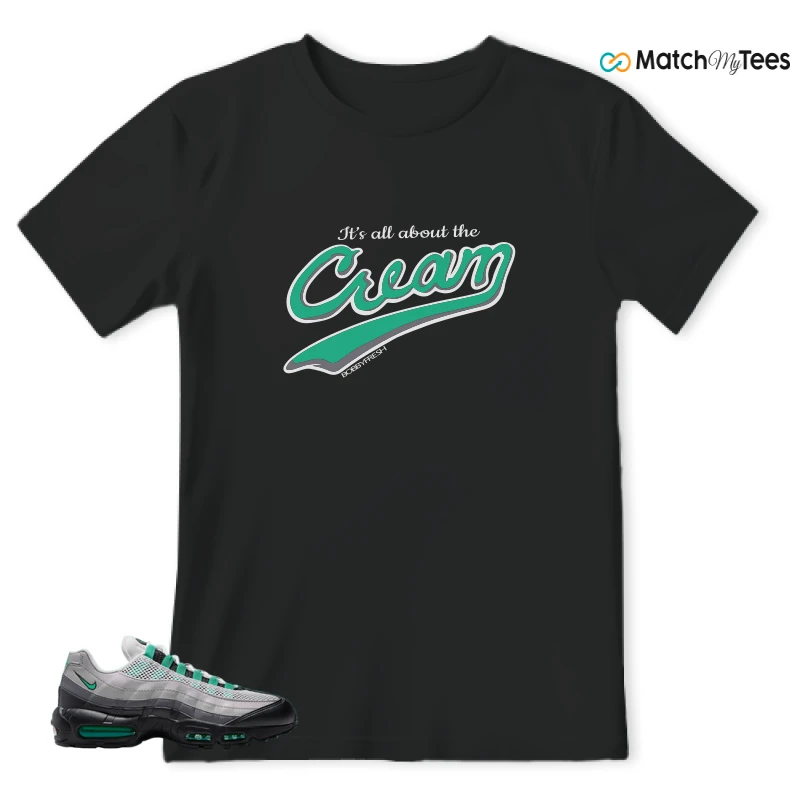 NIKE AIR MAX 95 NEXT NATURE STADIUM GREEN SNEAKER Matching Tees t-shirt