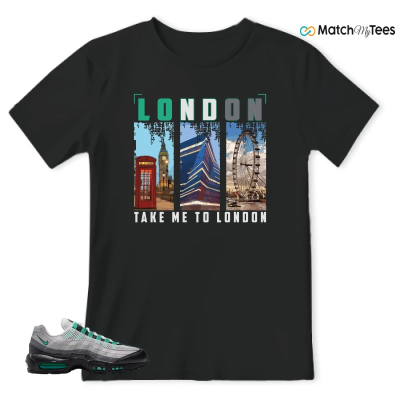 NIKE AIR MAX 95 NEXT NATURE STADIUM GREEN SNEAKER Matching Tees t-shirt