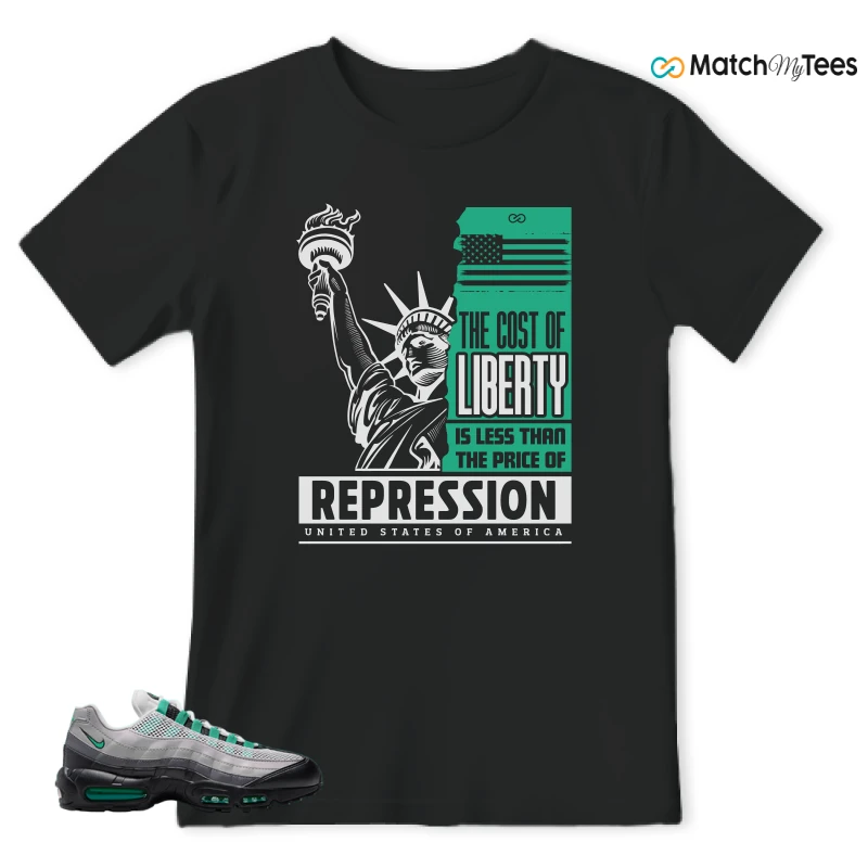 NIKE AIR MAX 95 NEXT NATURE STADIUM GREEN SNEAKER Matching Tees t-shirt