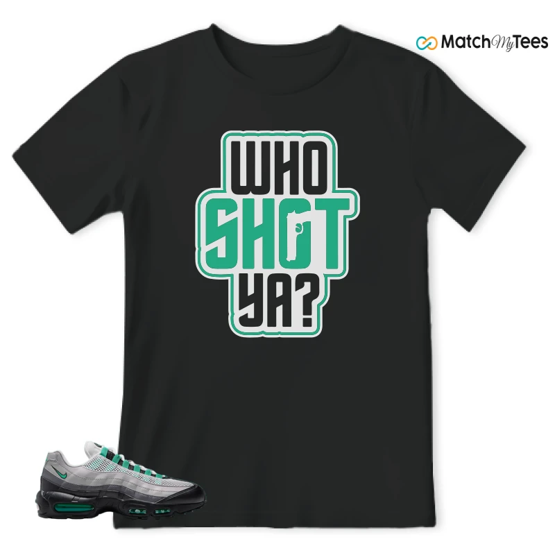 NIKE AIR MAX 95 NEXT NATURE STADIUM GREEN SNEAKER Matching Tees t-shirt