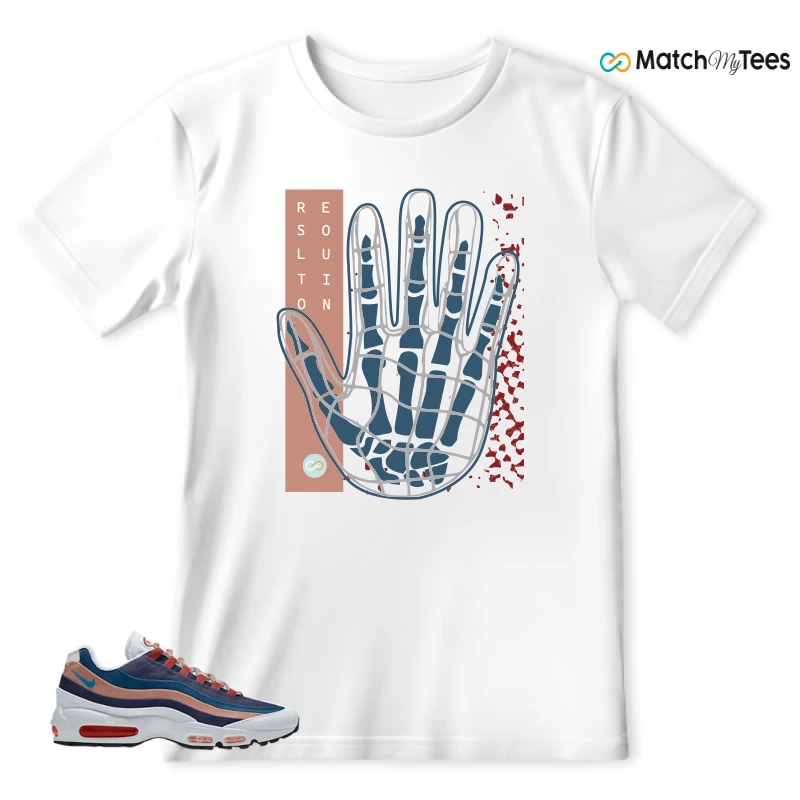 NIKE AIR MAX 95 UNBLOCKED BY YOU SNEAKER Matching Tees T-shirt for Men