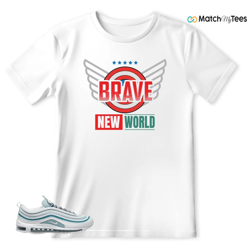 NIKE AIR MAX 97 OCEAN CUBE SNEAKER Matching Tees t-shirt