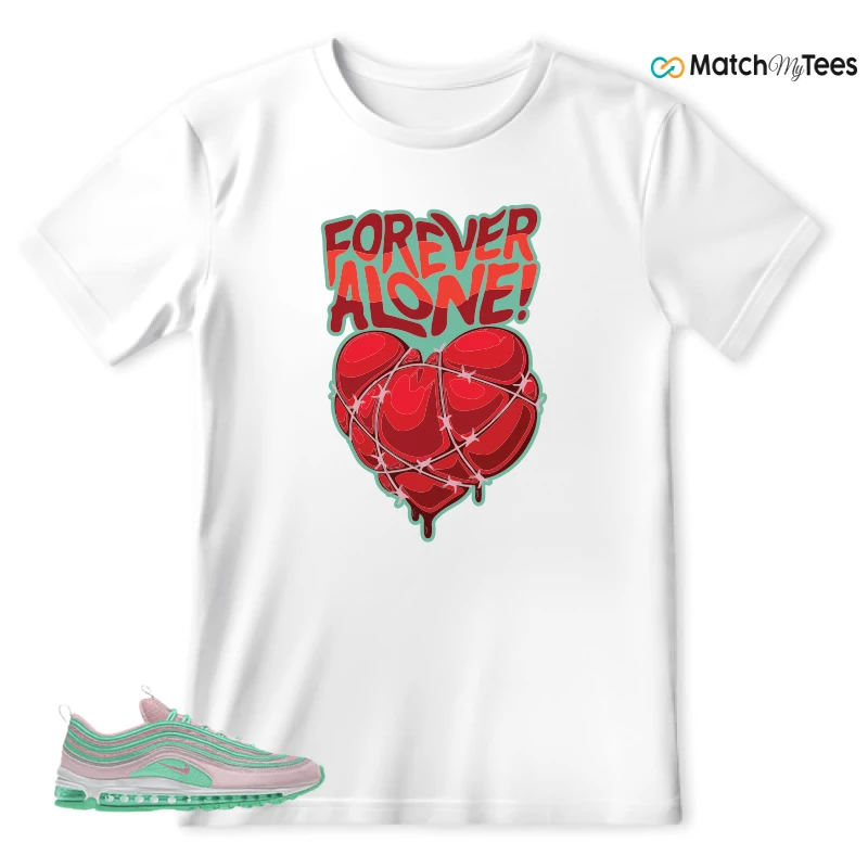 NIKE AIR MAX 97 PINK AND MINT CUSTOM SNEAKER Matching Tees t-shirt