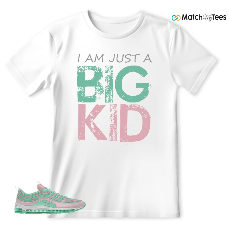 NIKE AIR MAX 97 PINK AND MINT CUSTOM SNEAKER Matching Tees t-shirt