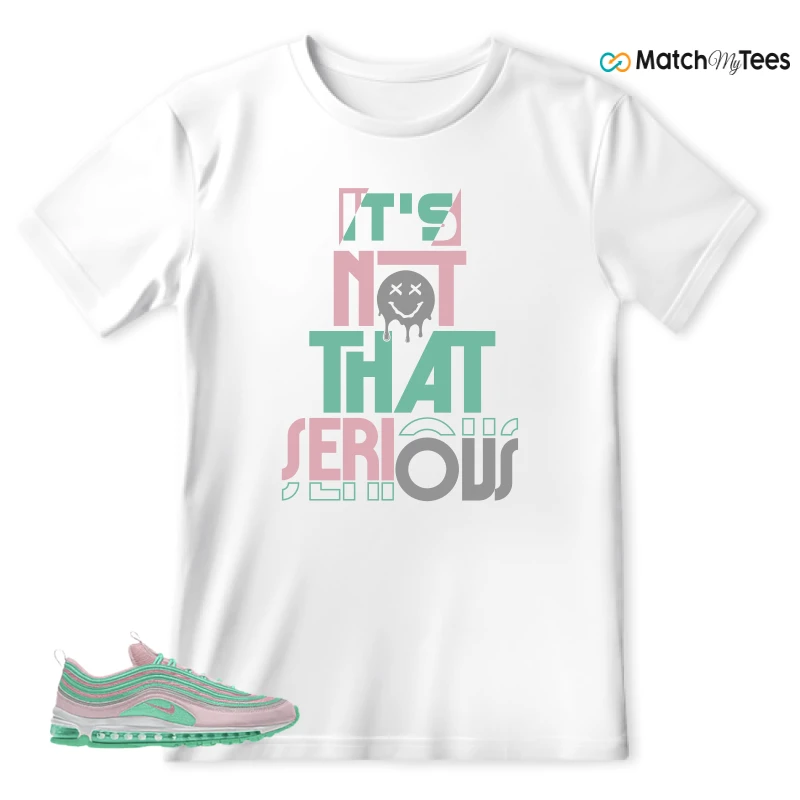 NIKE AIR MAX 97 PINK AND MINT CUSTOM SNEAKER Matching Tees t-shirt