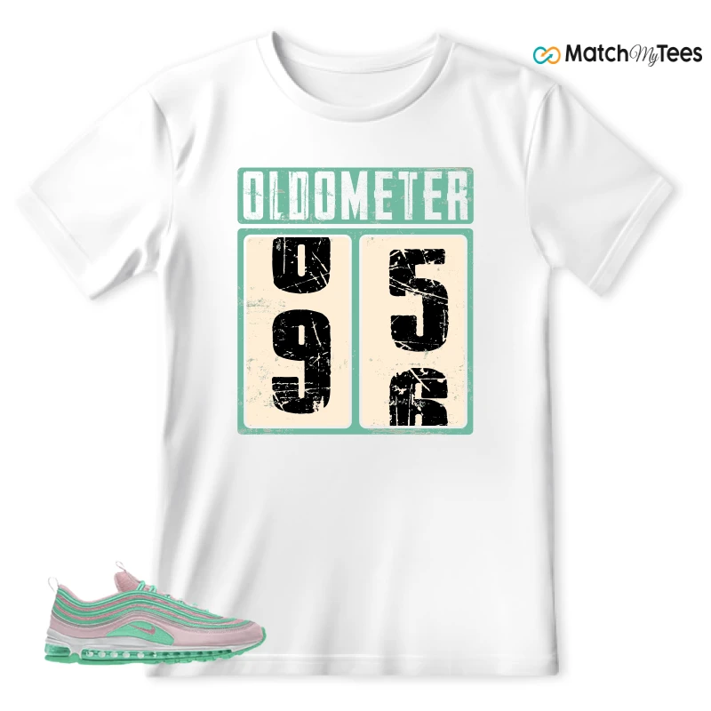 NIKE AIR MAX 97 PINK AND MINT CUSTOM SNEAKER Matching Tees t-shirt