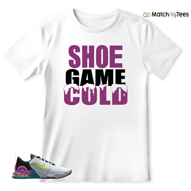 NIKE AIR MAX ALPHA TRAINER 5 PLATINUM VOLT PINK SNEAKER Matching Tees t-shirt