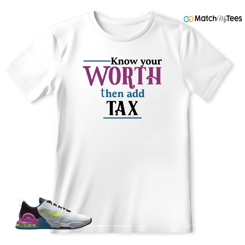 NIKE AIR MAX ALPHA TRAINER 5 PLATINUM VOLT PINK SNEAKER Matching Tees t-shirt