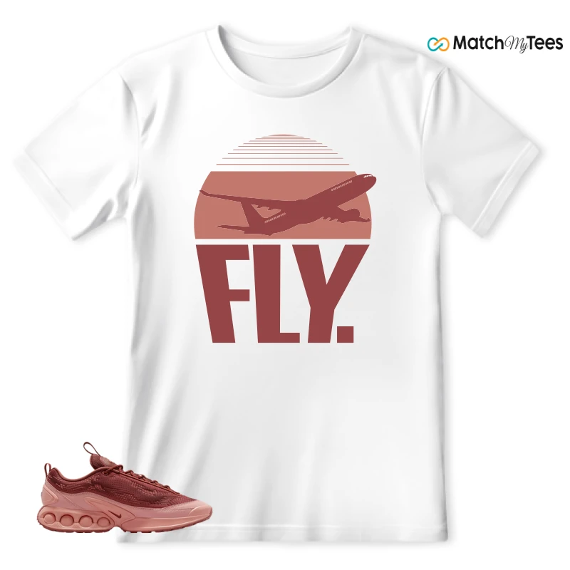 NIKE AIR MAX DN SP CANYON RUST SNEAKER Matching Tees T-shirt for Men