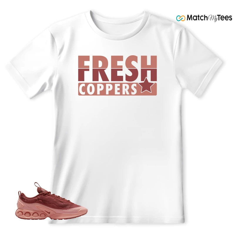 NIKE AIR MAX DN SP CANYON RUST SNEAKER Matching Tees t-shirt