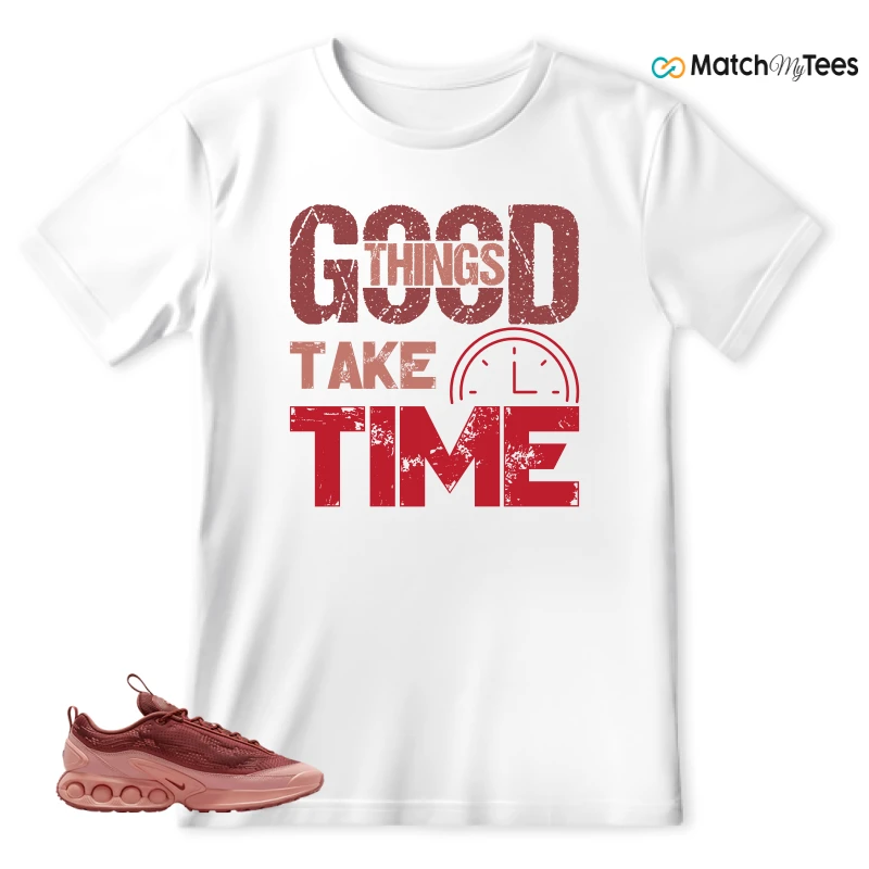 NIKE AIR MAX DN SP CANYON RUST SNEAKER Matching Tees T-shirt for Men