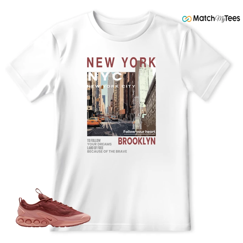 NIKE AIR MAX DN SP CANYON RUST SNEAKER Matching Tees t-shirt