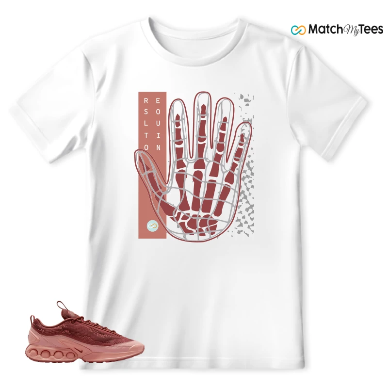 NIKE AIR MAX DN SP CANYON RUST SNEAKER Matching Tees T-shirt for Men