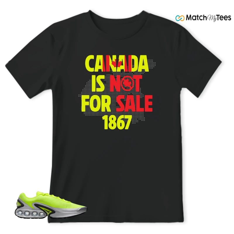 NIKE AIR MAX DN VOLT BLACK VOLT GLOW SEQUOIA SNEAKER Matching Tees t-shirt
