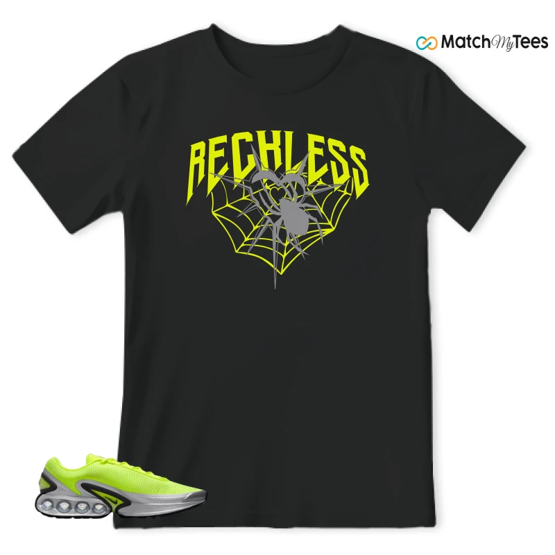 NIKE AIR MAX DN VOLT BLACK VOLT GLOW SEQUOIA SNEAKER Matching Tees t-shirt