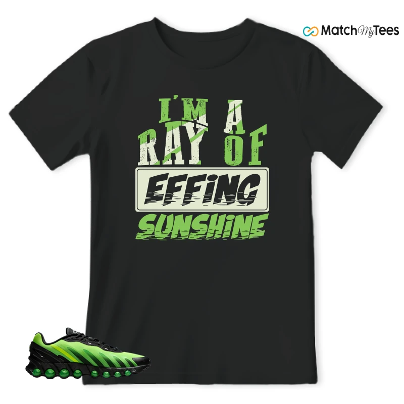 NIKE AIR MAX DN8 BLACK GREEN STRIKE SNEAKER Matching Tees t-shirt