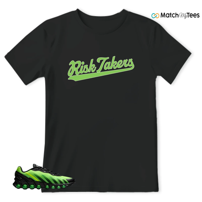 NIKE AIR MAX DN8 BLACK GREEN STRIKE SNEAKER Matching Tees t-shirt