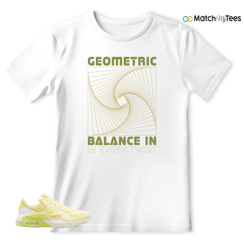 NIKE AIR MAX EXCEE ALABASTER LEMON SNEAKER Matching Tees t-shirt