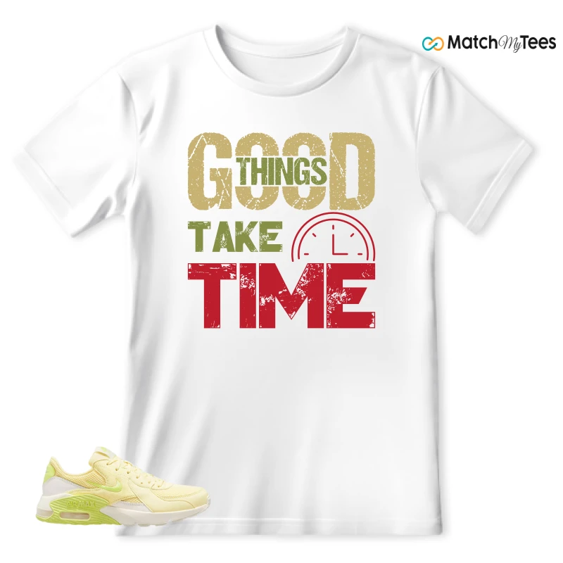 NIKE AIR MAX EXCEE ALABASTER LEMON SNEAKER Matching Tees t-shirt