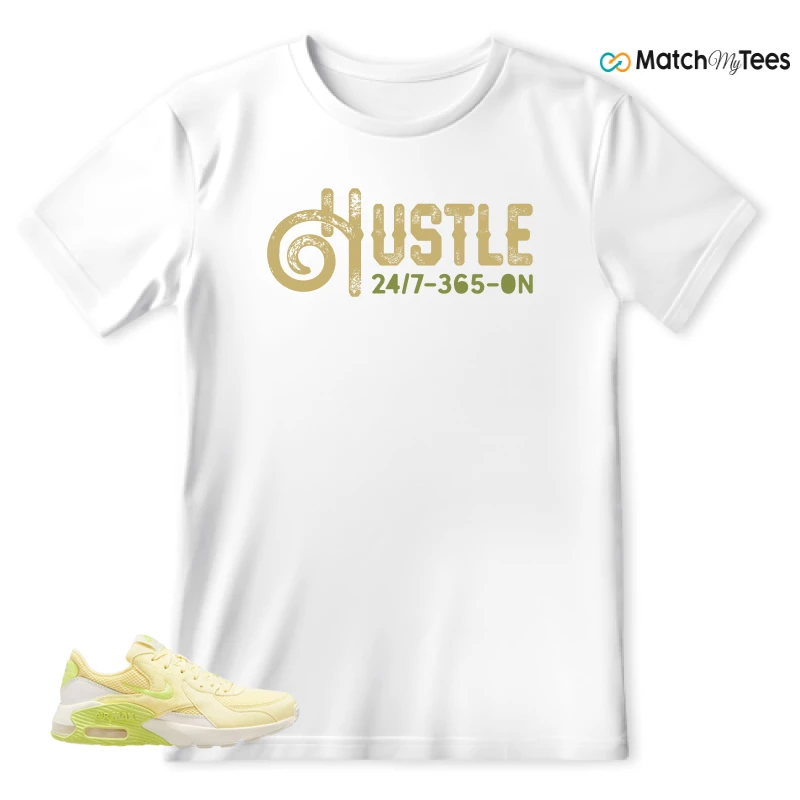 NIKE AIR MAX EXCEE ALABASTER LEMON SNEAKER Matching Tees t-shirt