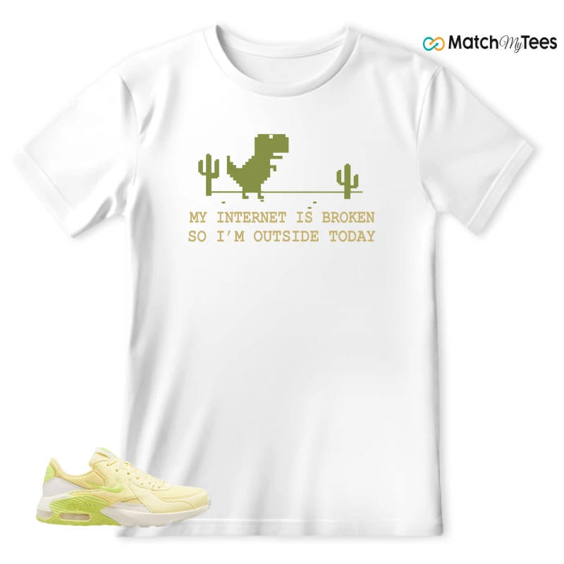 NIKE AIR MAX EXCEE ALABASTER LEMON SNEAKER Matching Tees t-shirt