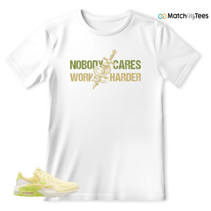 NIKE AIR MAX EXCEE ALABASTER LEMON SNEAKER Matching Tees t-shirt