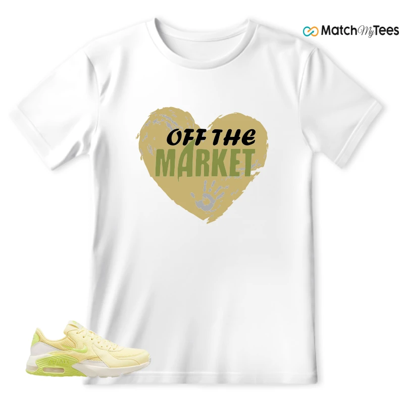NIKE AIR MAX EXCEE ALABASTER LEMON SNEAKER Matching Tees t-shirt