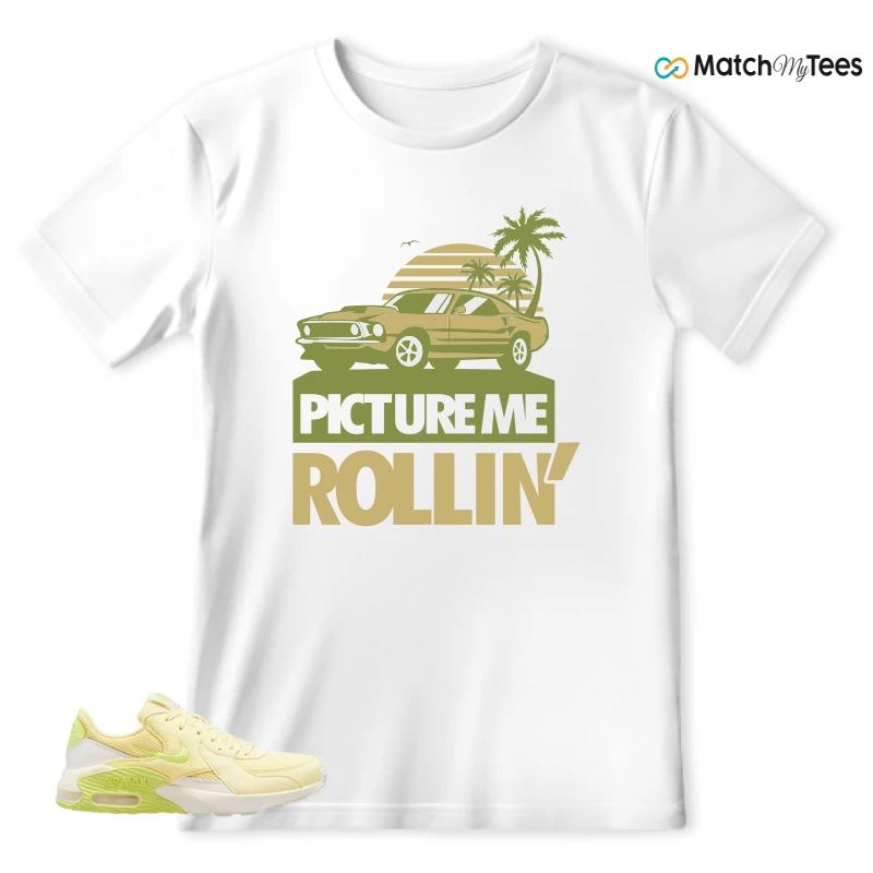 NIKE AIR MAX EXCEE ALABASTER LEMON SNEAKER Matching Tees t-shirt