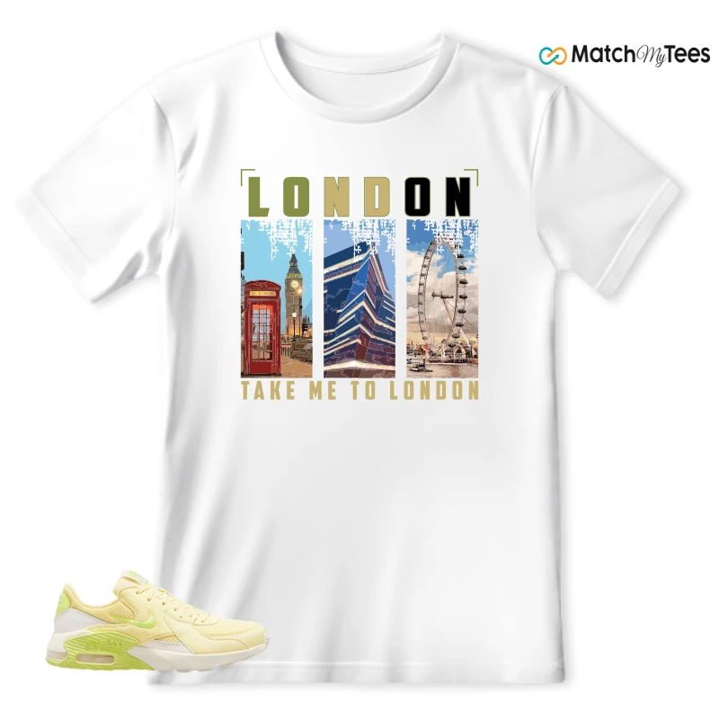 NIKE AIR MAX EXCEE ALABASTER LEMON SNEAKER Matching Tees t-shirt