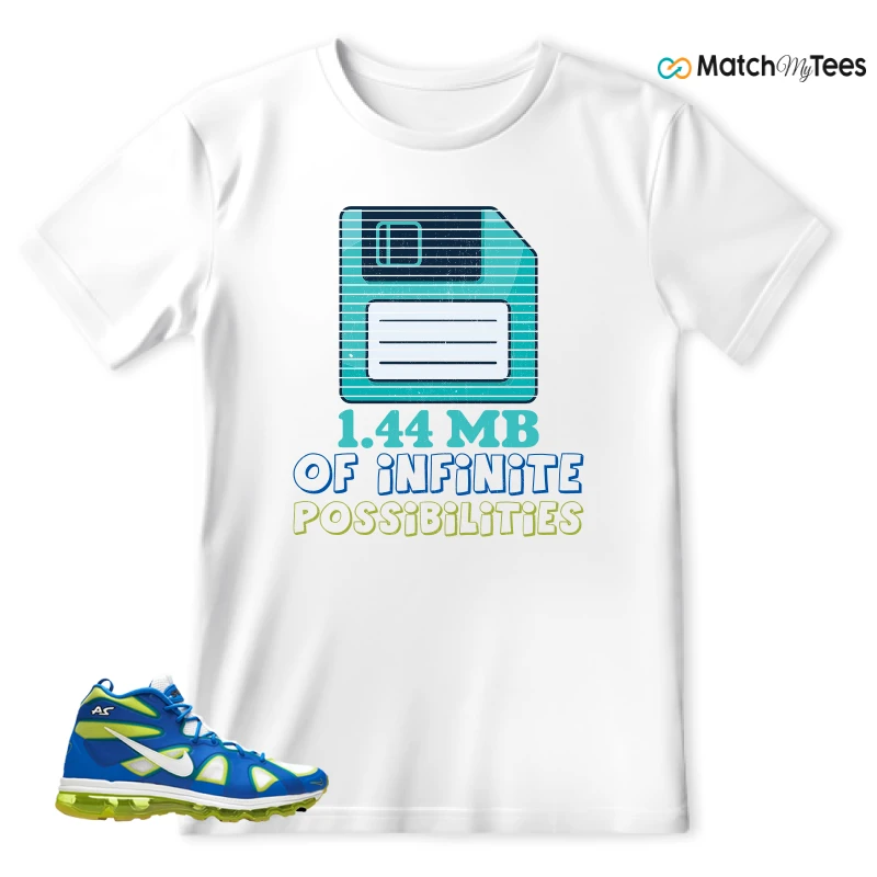 NIKE AIR MAX GRIFFEY FURY SOAR WHITE CYBER BLACK SNEAKER Matching Tees t-shirt