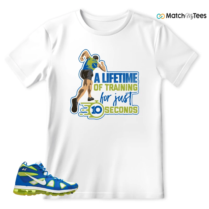 NIKE AIR MAX GRIFFEY FURY SOAR WHITE CYBER BLACK SNEAKER Matching Tees t-shirt
