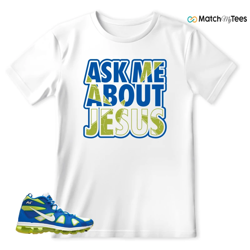 NIKE AIR MAX GRIFFEY FURY SOAR WHITE CYBER BLACK SNEAKER Matching Tees t-shirt