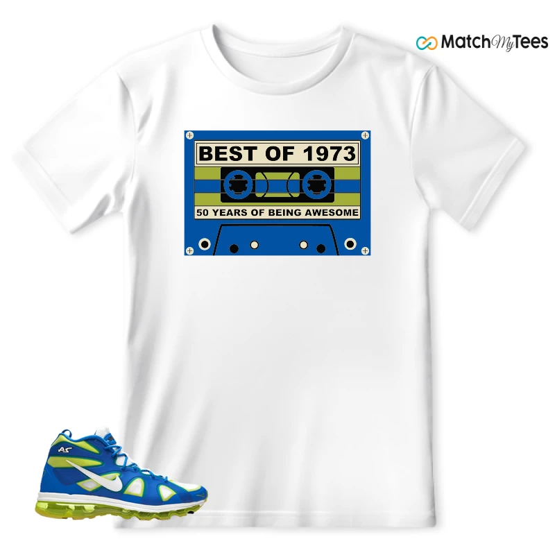 NIKE AIR MAX GRIFFEY FURY SOAR WHITE CYBER BLACK SNEAKER Matching Tees t-shirt