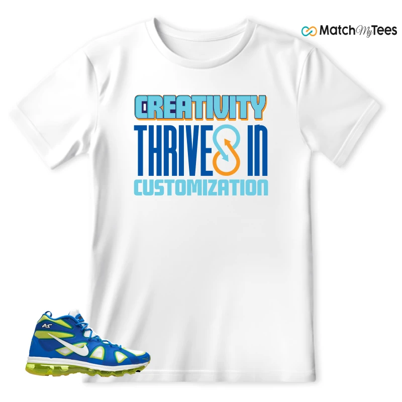 NIKE AIR MAX GRIFFEY FURY SOAR WHITE CYBER BLACK SNEAKER Matching Tees t-shirt