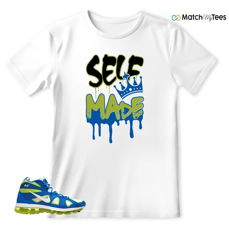 NIKE AIR MAX GRIFFEY FURY SOAR WHITE CYBER BLACK SNEAKER Matching Tees t-shirt