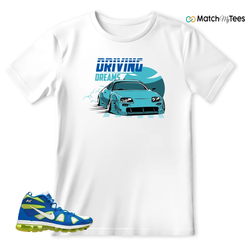 NIKE AIR MAX GRIFFEY FURY SOAR WHITE CYBER BLACK SNEAKER Matching Tees t-shirt