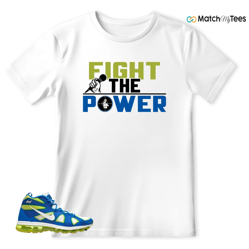 NIKE AIR MAX GRIFFEY FURY SOAR WHITE CYBER BLACK SNEAKER Matching Tees t-shirt