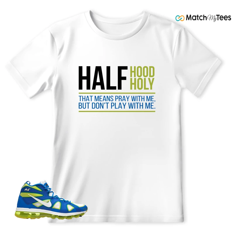 NIKE AIR MAX GRIFFEY FURY SOAR WHITE CYBER BLACK SNEAKER Matching Tees t-shirt