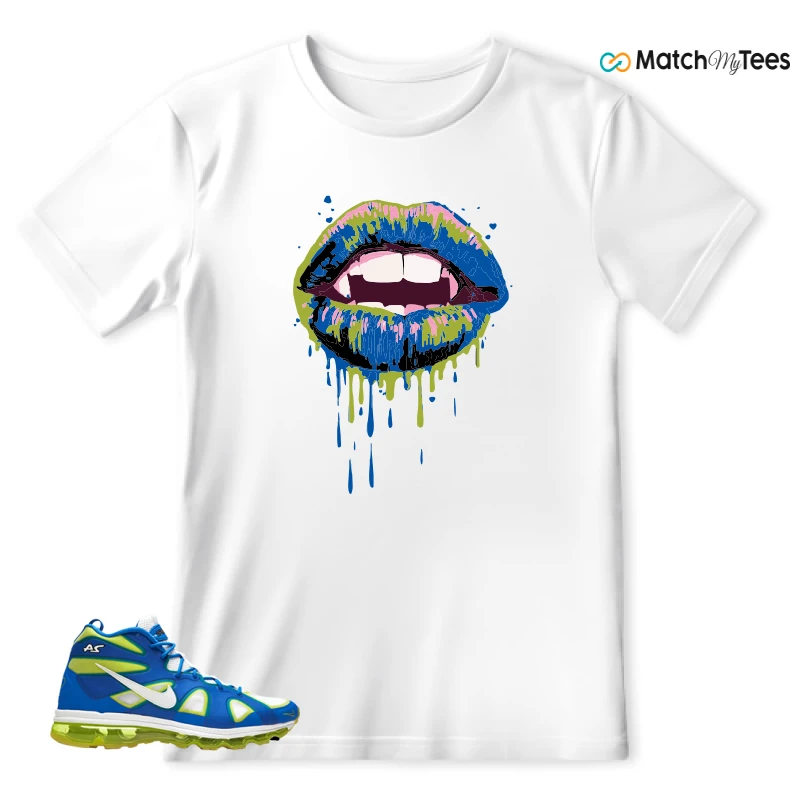 NIKE AIR MAX GRIFFEY FURY SOAR WHITE CYBER BLACK SNEAKER Matching Tees T-shirt for Men