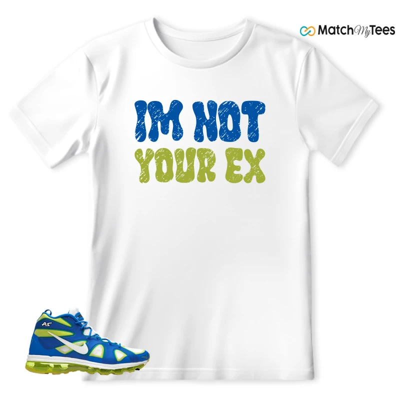 NIKE AIR MAX GRIFFEY FURY SOAR WHITE CYBER BLACK SNEAKER Matching Tees T-shirt for Men