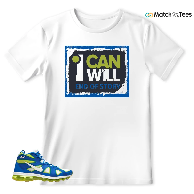 NIKE AIR MAX GRIFFEY FURY SOAR WHITE CYBER BLACK SNEAKER Matching Tees t-shirt