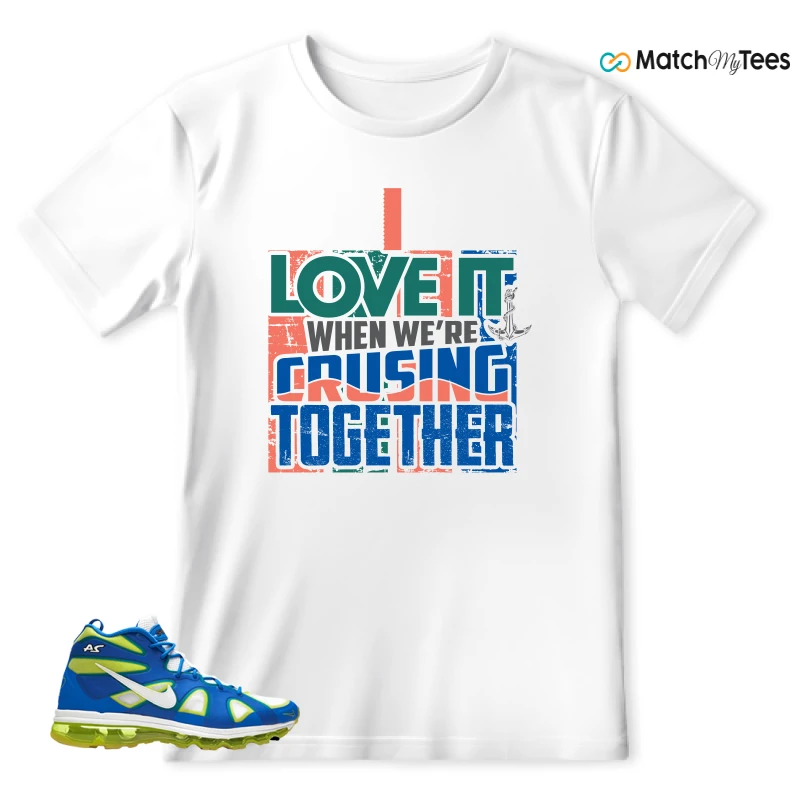 NIKE AIR MAX GRIFFEY FURY SOAR WHITE CYBER BLACK SNEAKER Matching Tees t-shirt